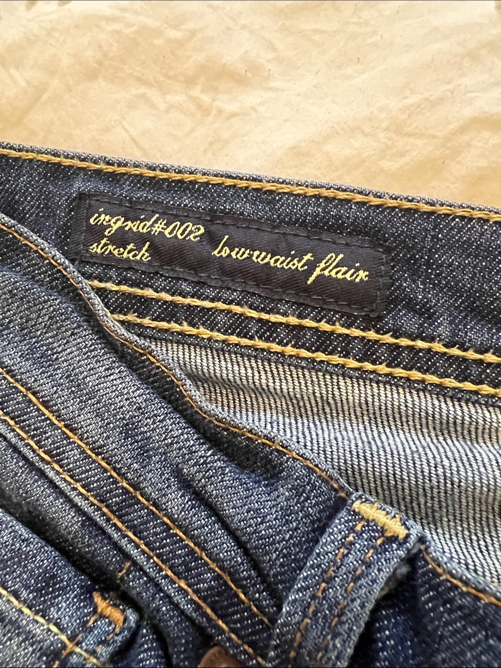 Citizens Of Humanity COH Jeans Ingrid #002 Low Waist Flair Flare Stretchy Boot - Picture 13 of 16